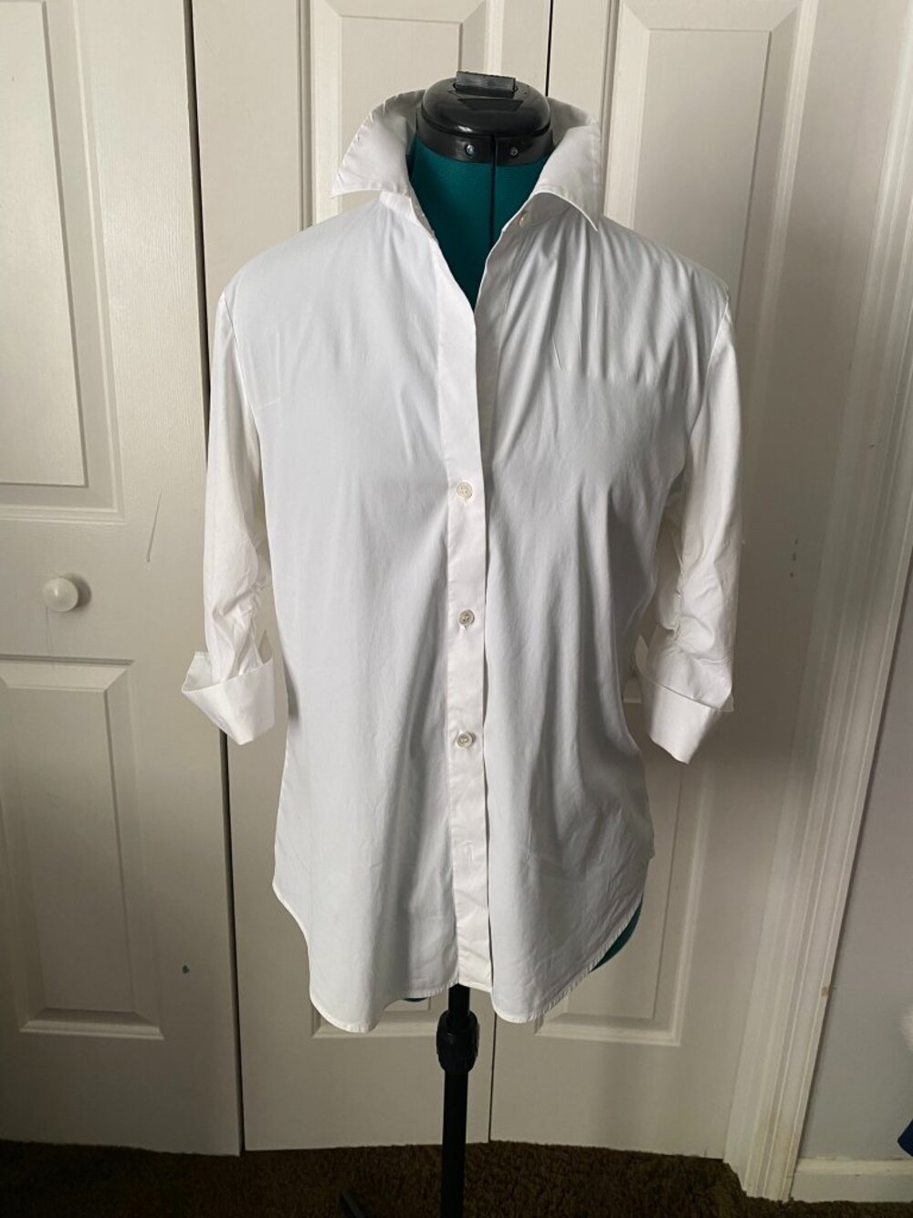 Theory 3/4 Sleeve Button Down Shirt
